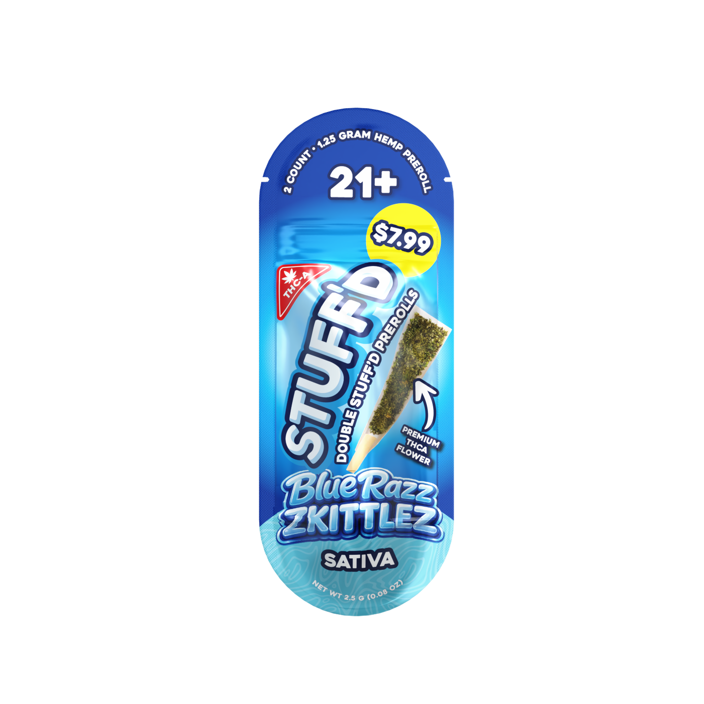 DOUBLE STUFFD 2CT PREROLLS (THC-A)