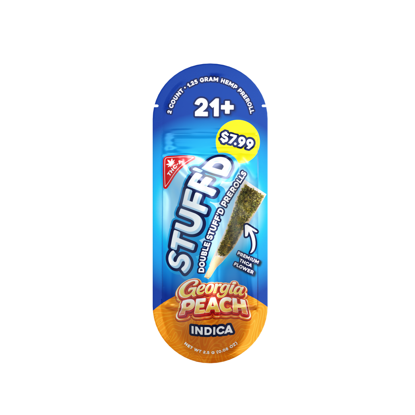 DOUBLE STUFFD 2CT PREROLLS (THC-A)