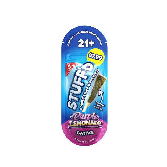 DOUBLE STUFFD 2CT PREROLLS (THC-A)