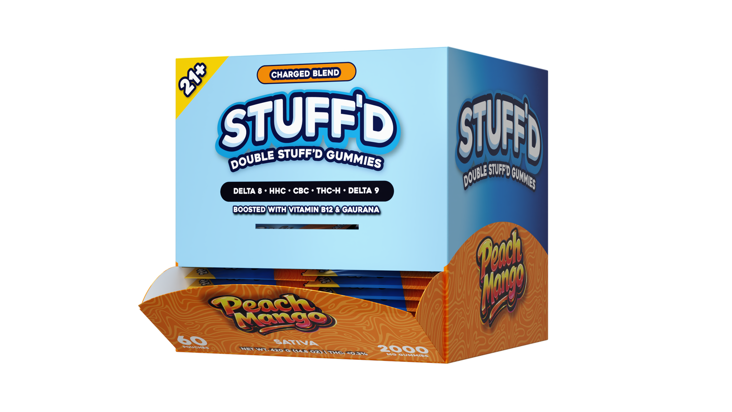 [B2B] DOUBLE STUFFD GUMMIES - SACHETS - DISPENSERS