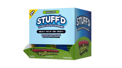 [B2B] DOUBLE STUFFD GUMMIES - SACHETS - DISPENSERS