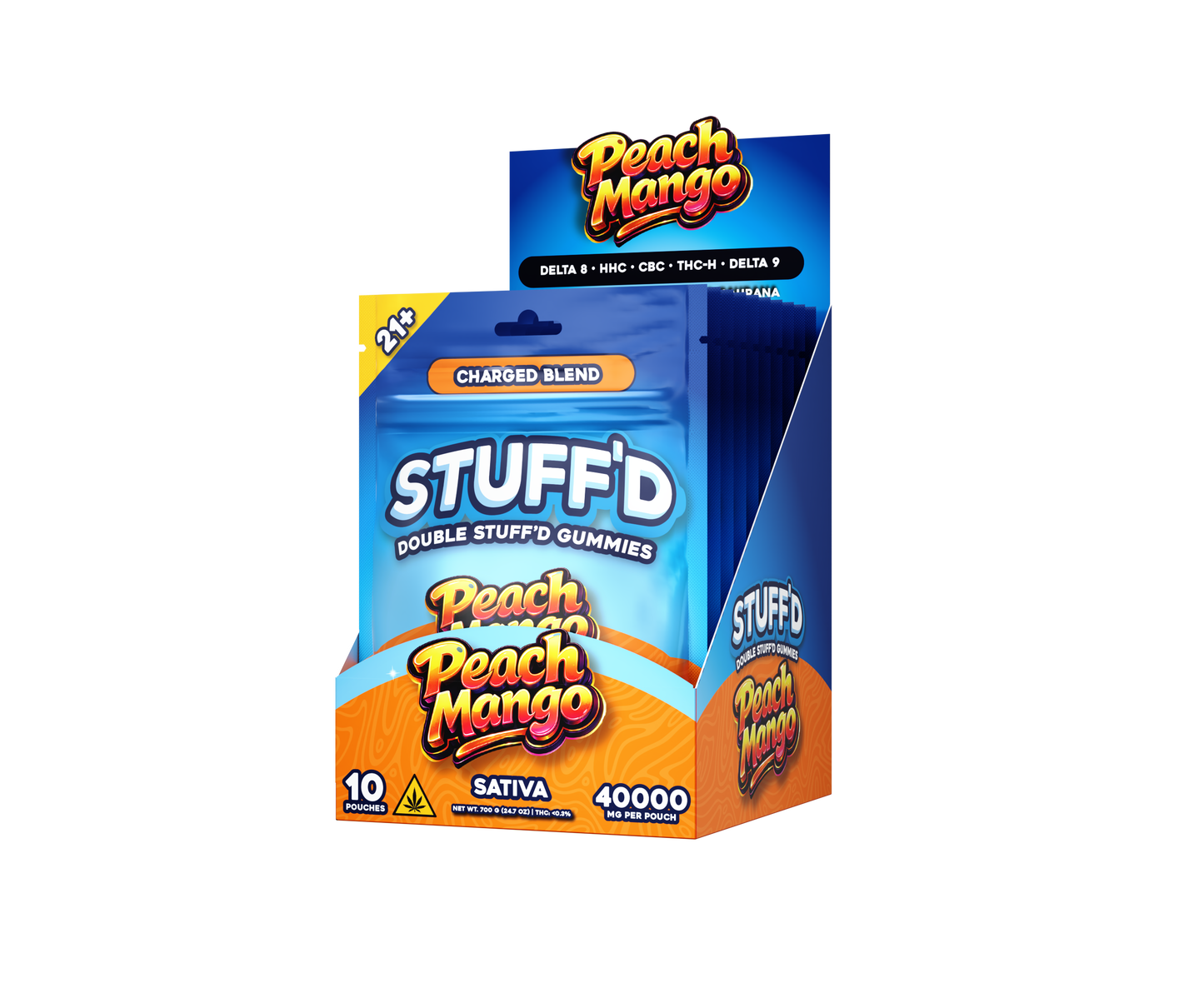 [B2B] DOUBLE STUFFD GUMMIES - SACHETS - DISPENSERS