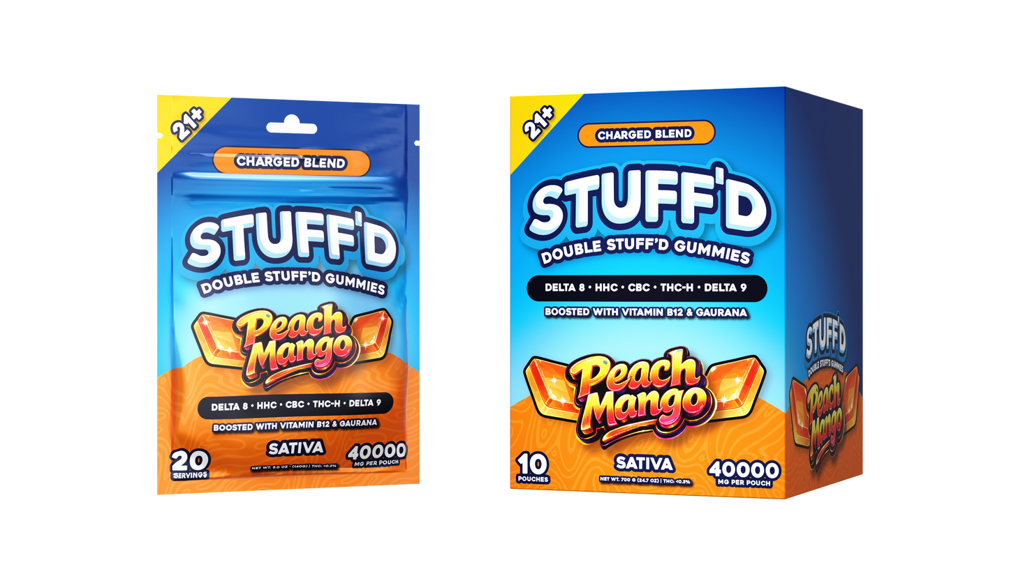 [B2B] DOUBLE STUFFD GUMMIES - SACHETS - DISPENSERS