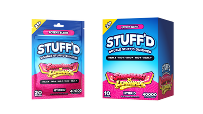 [B2B] DOUBLE STUFFD GUMMIES - SACHETS - DISPENSERS