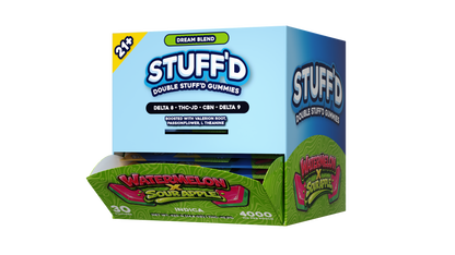 [B2B] DOUBLE STUFFD GUMMIES - SACHETS - DISPENSERS