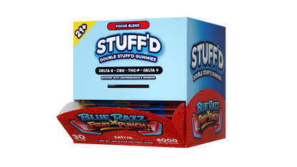 [B2B] DOUBLE STUFFD GUMMIES - SACHETS - DISPENSERS