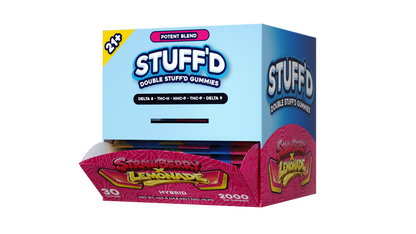 [B2B] DOUBLE STUFFD GUMMIES - SACHETS - DISPENSERS